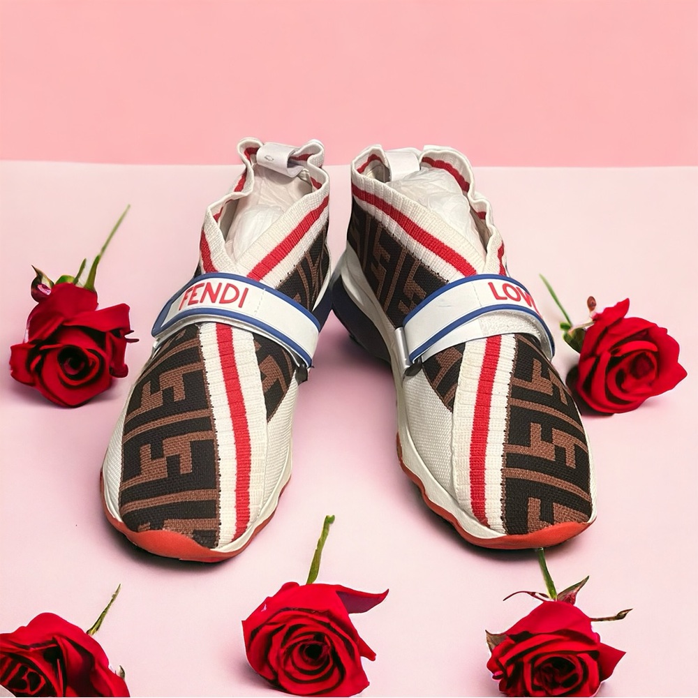 Fendi Low-Top Sneakers Pink